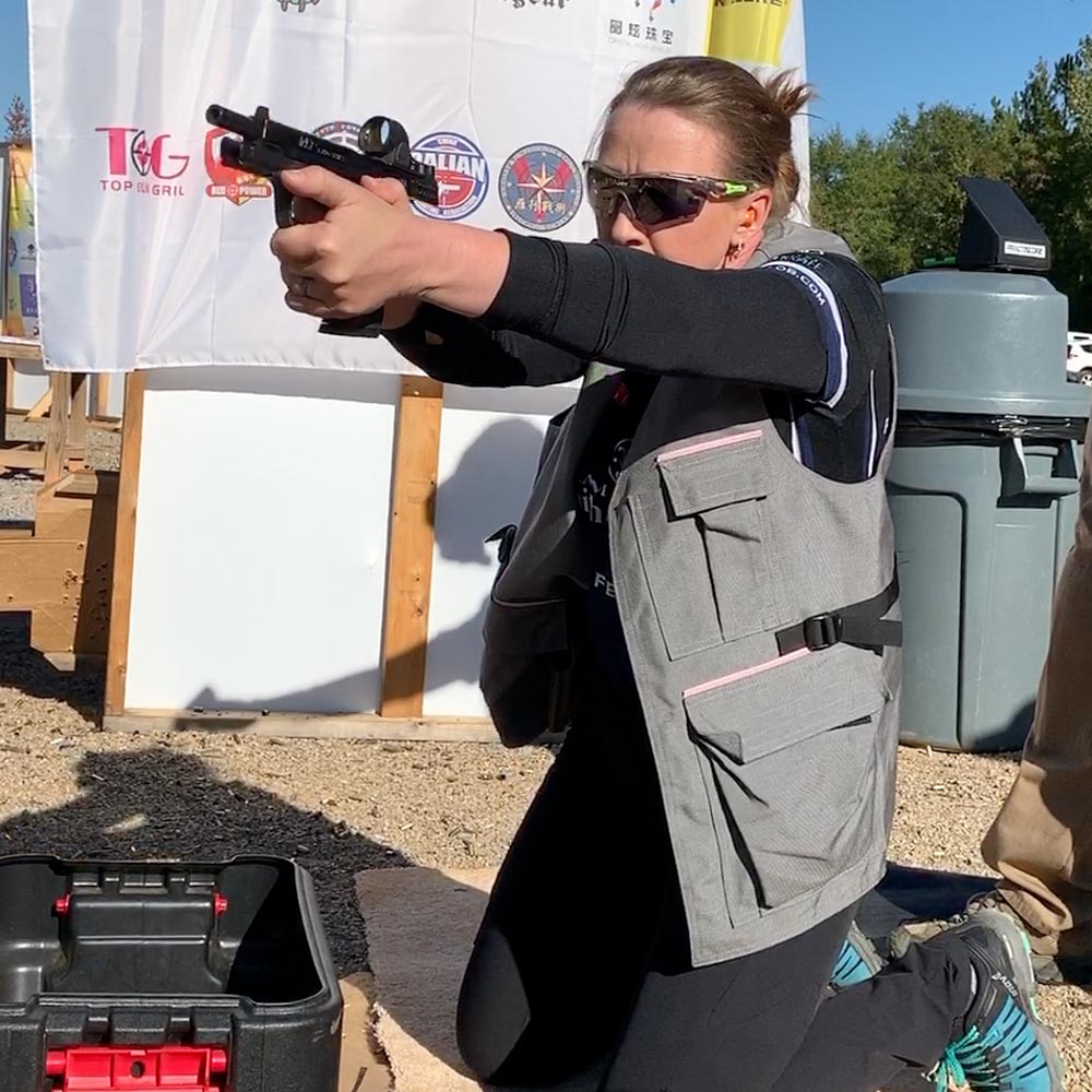 Julie Golob at the IDPA Nationals – Carry Optics Division