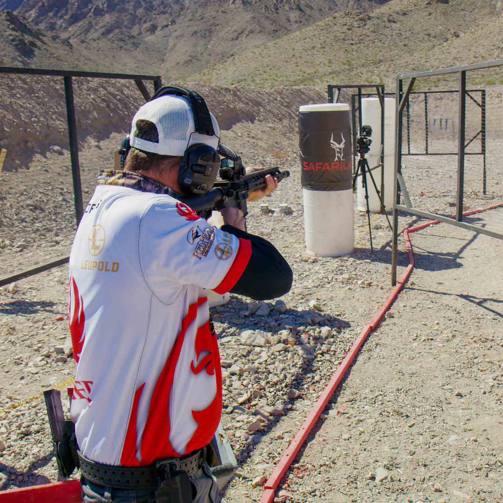 Team Safariland member Doug Koenig at the 2019 Safariland Expedition Multi-Gun Match.