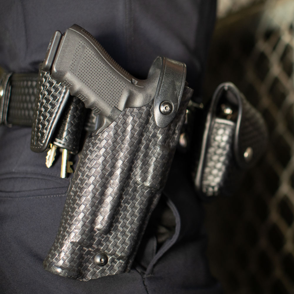 Genuine Ex Police Belt Keepers Set of 2 Nylon Duty Belt Press Stud Fastening 