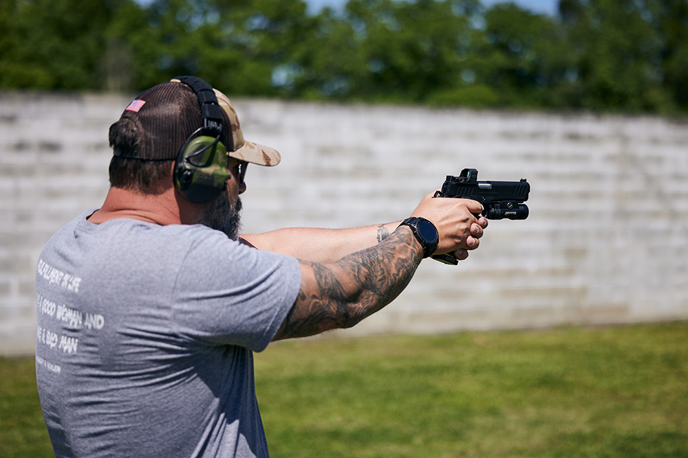 Jared Reardon with the Prodigy DS from Springfield Armory