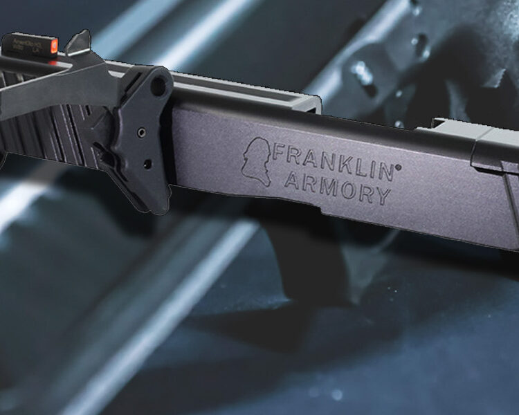 Franklin Armory Glock binary trigger and slide combination