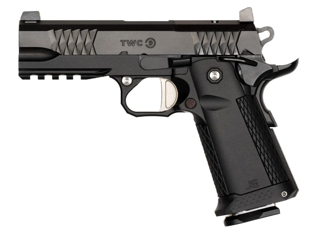 The TWC 9 is the latest precision machined double stack 1911 model from Jacob Grey Firearms.
