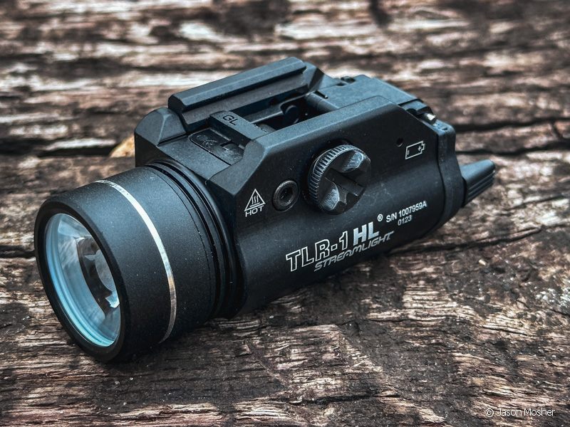 Streamlight TLR-1 HL tactical light.