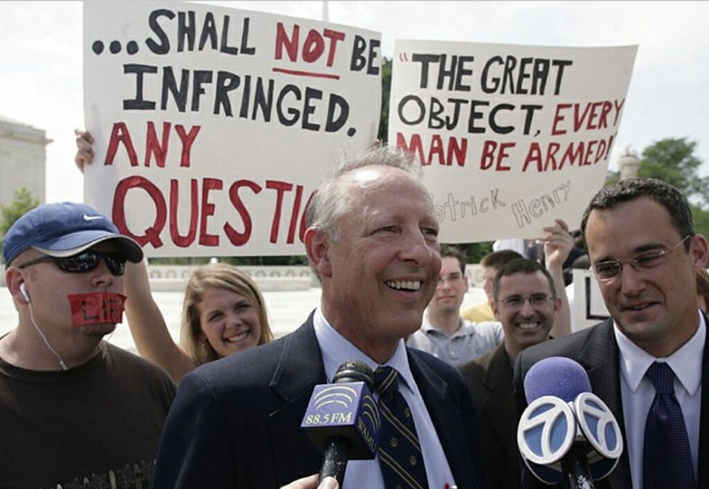 Second Amendment activist Dick Heller