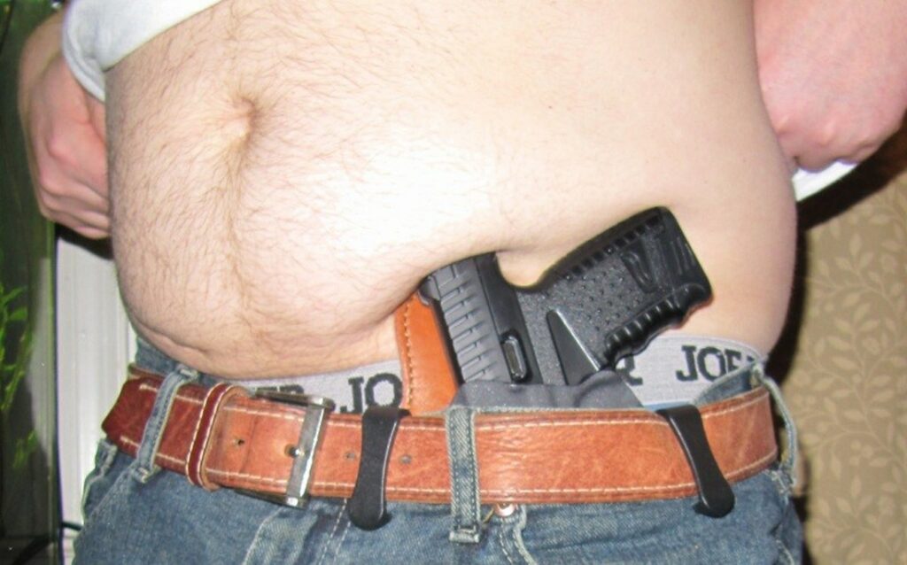 fat guy appendix carry