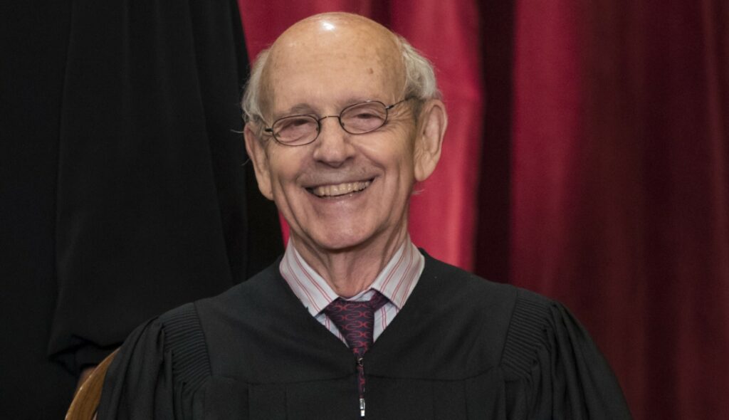 Former Supreme Court Justice Stephen Breyer
