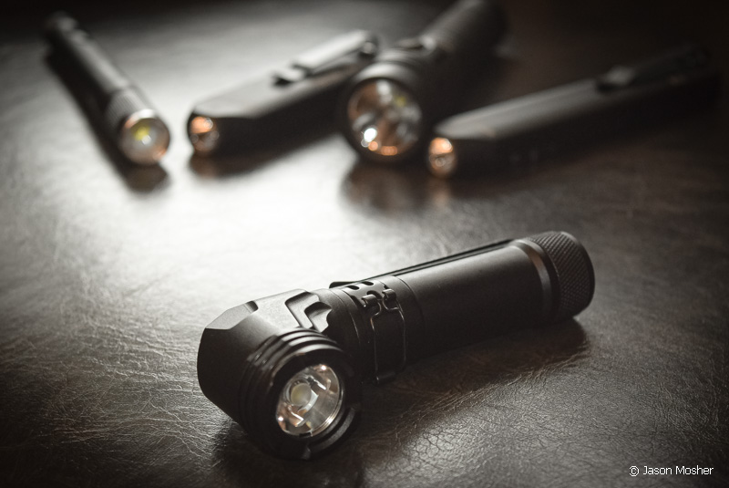 Flashlights for everyday carry. EDC tools