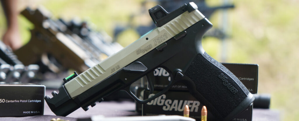 Sig Sauer P322-COMP as a top 5 carry handguns for left-handed shooters