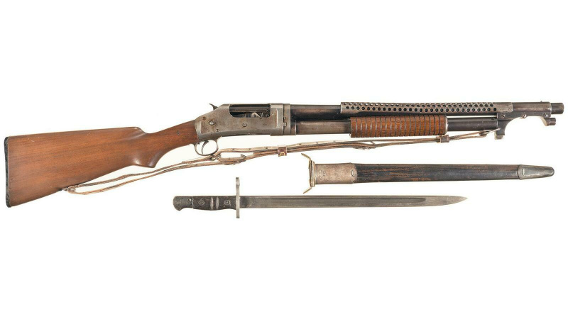 m1897 trench gun - combat shotguns 