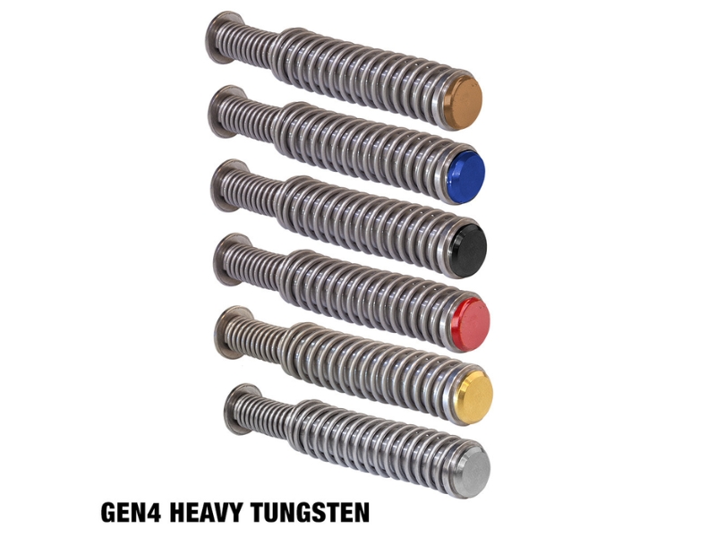 Tungsten Guide rods for Gen 4 Glock 19s. (Photo Credit: Glock Store)