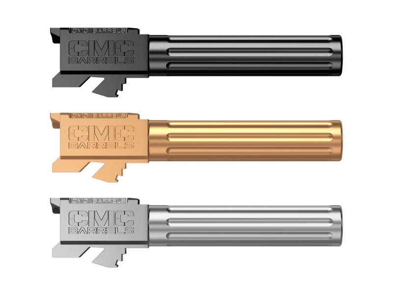 CMG Triggers Glock 19 Match barrels. (Photo Credit: CMG Triggers.)