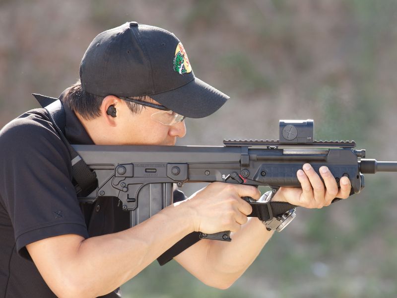 The RFB or "Rifle, Forward-ejecting Bullpup" from KelTec. (Photo Credit: KelTec)