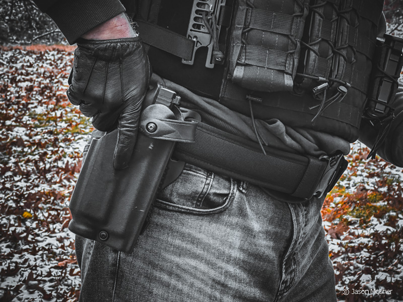 Safariland tactical holster.