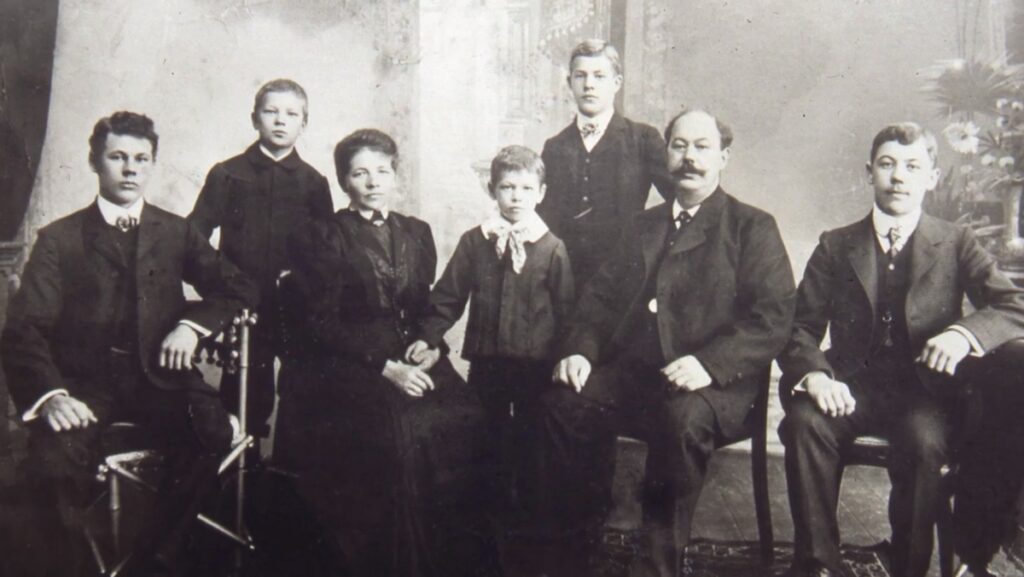 Carl Walther and family