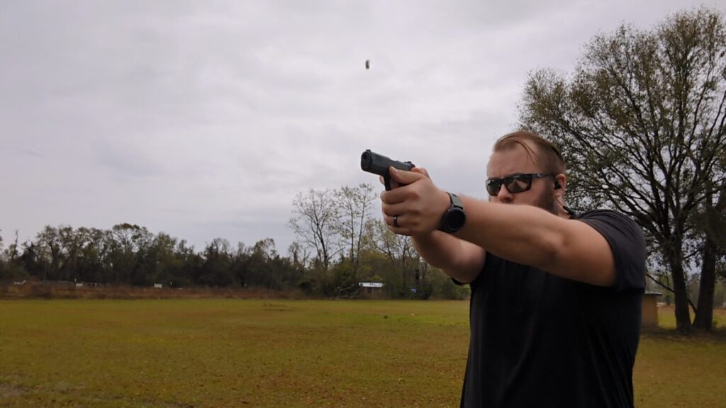The p210 Carry shooting