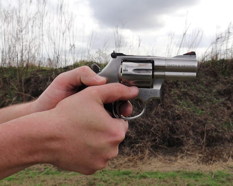 smith & wesson 686 shooting in single action