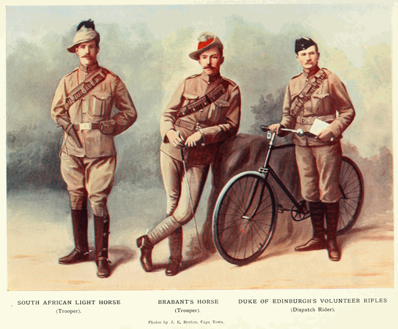 British soldiers in khaki