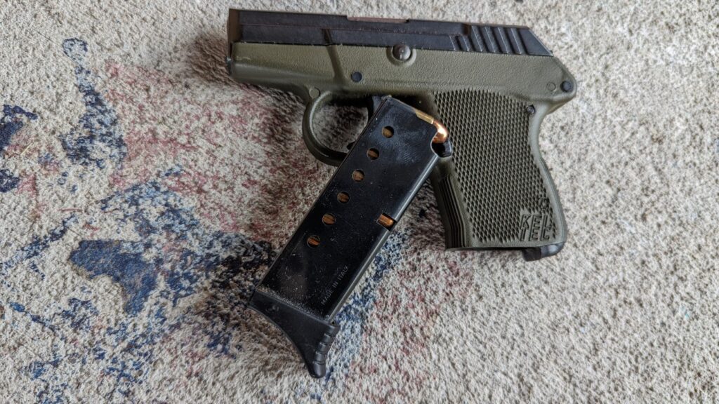 keltec p32 gun and magazine
