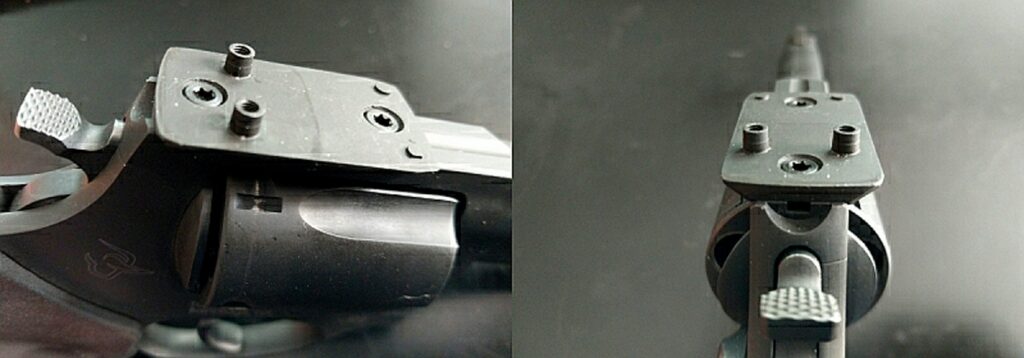 Taurus Defender 605 TORO Revolver optic plate