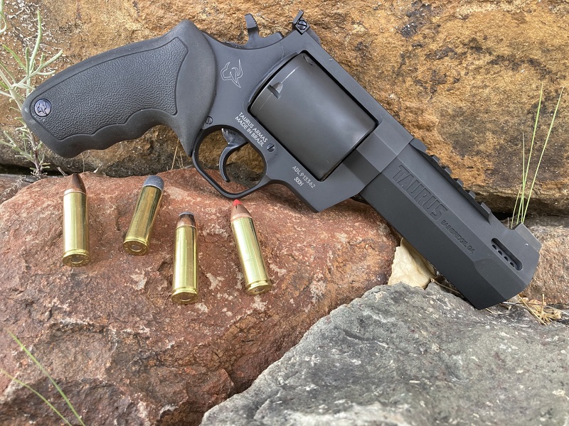 This tough Taurus revolver in 500 S&W is very powerful and accurate.