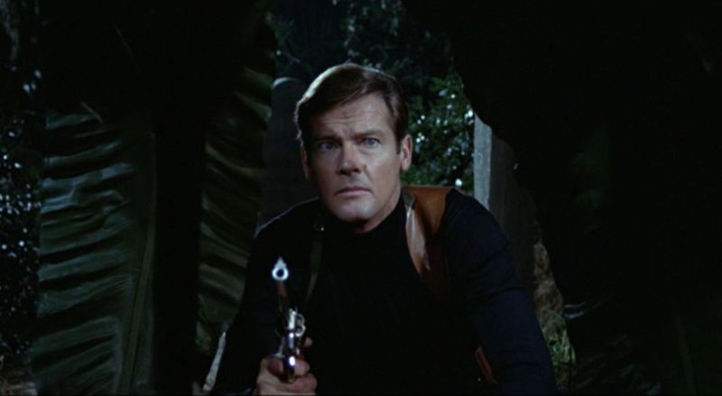 Roger Moore in "Live and Let Die"