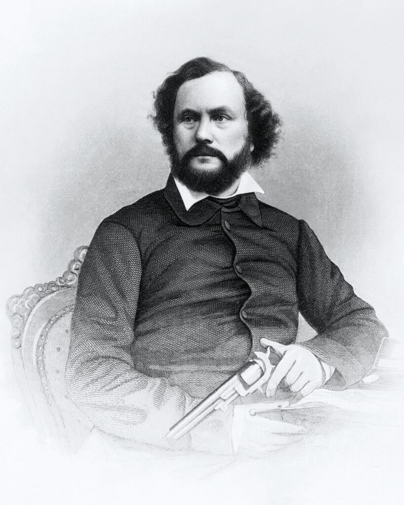 Samuel Colt with Colt Paterson