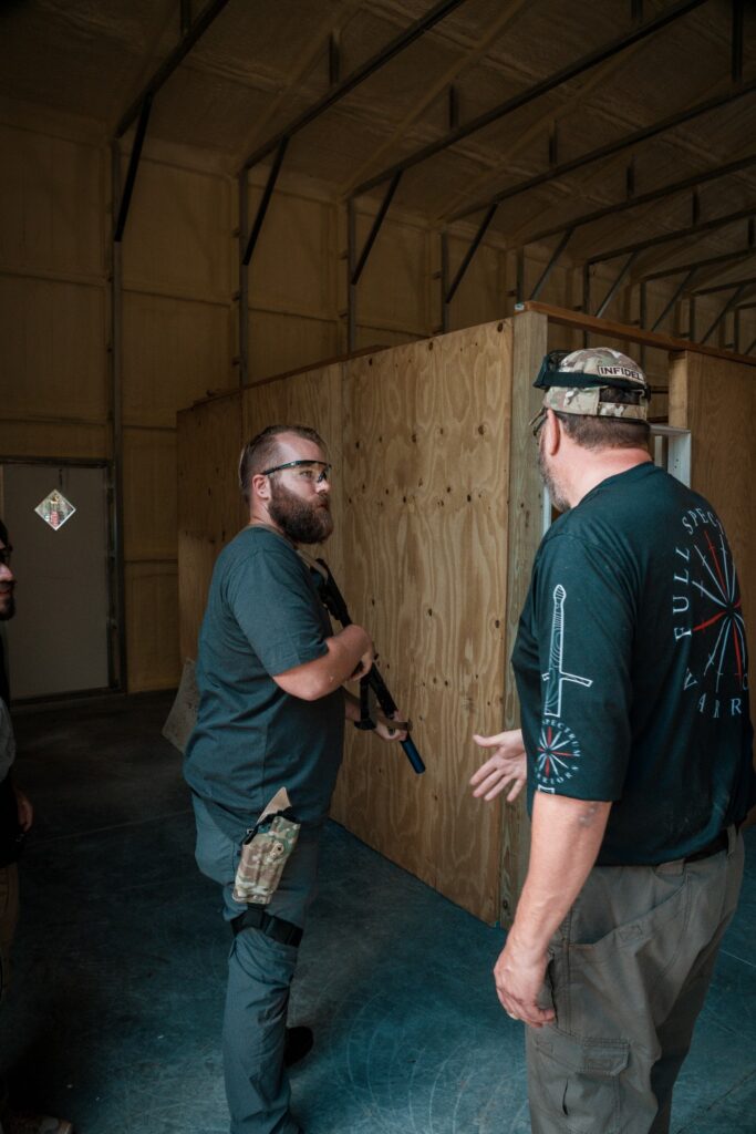 Full Spectrum Warrior training facility shoot-house