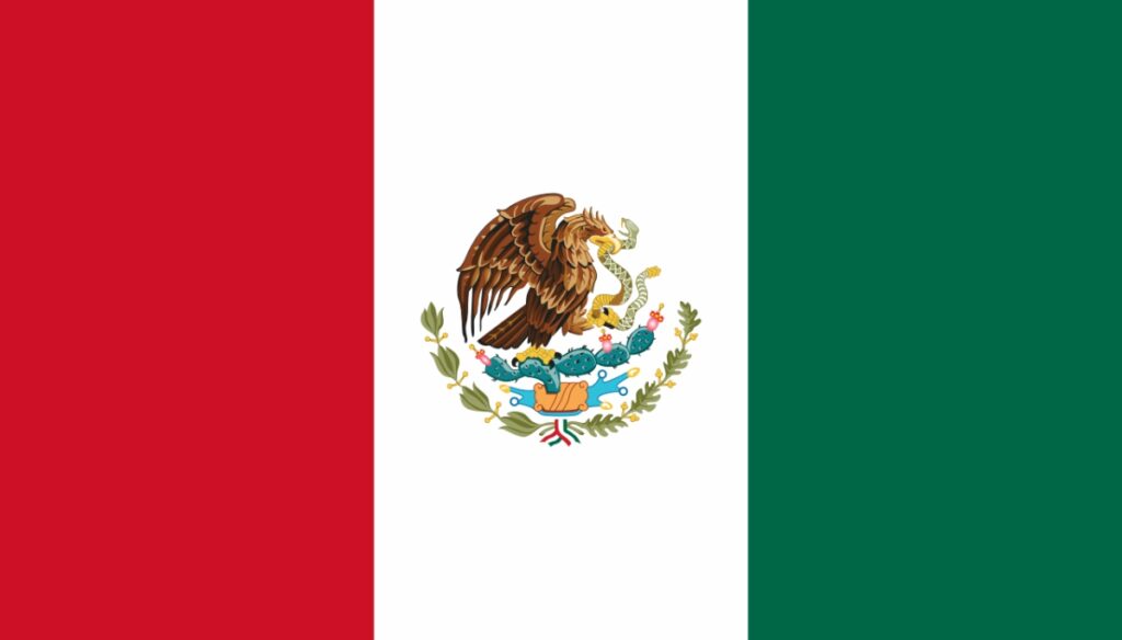 Mexican flag 2A