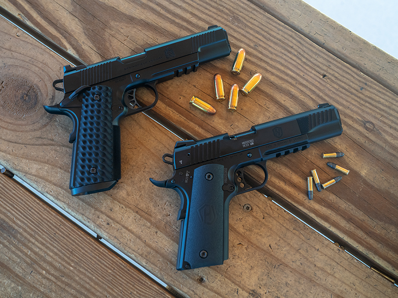 Springfield Armory 1911 TRP and Hammerli Forge H1
