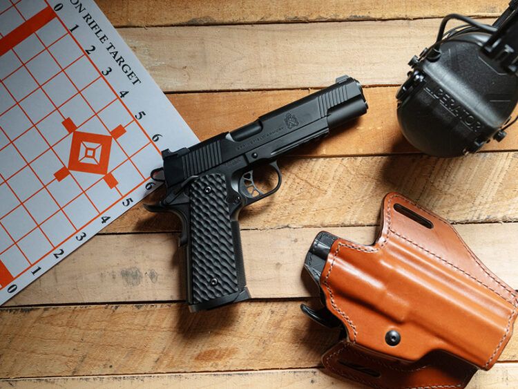 Three-Way Duty Pistol Shootout: Springfield Armory 1911 TRP vs. Prodigy ...