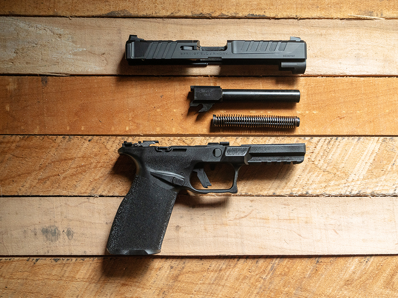 Springfield Armory Echelon duty pistol disassembled