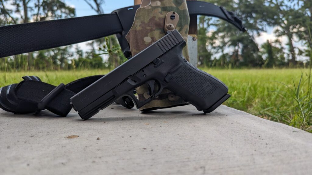 Glock 20 and holster