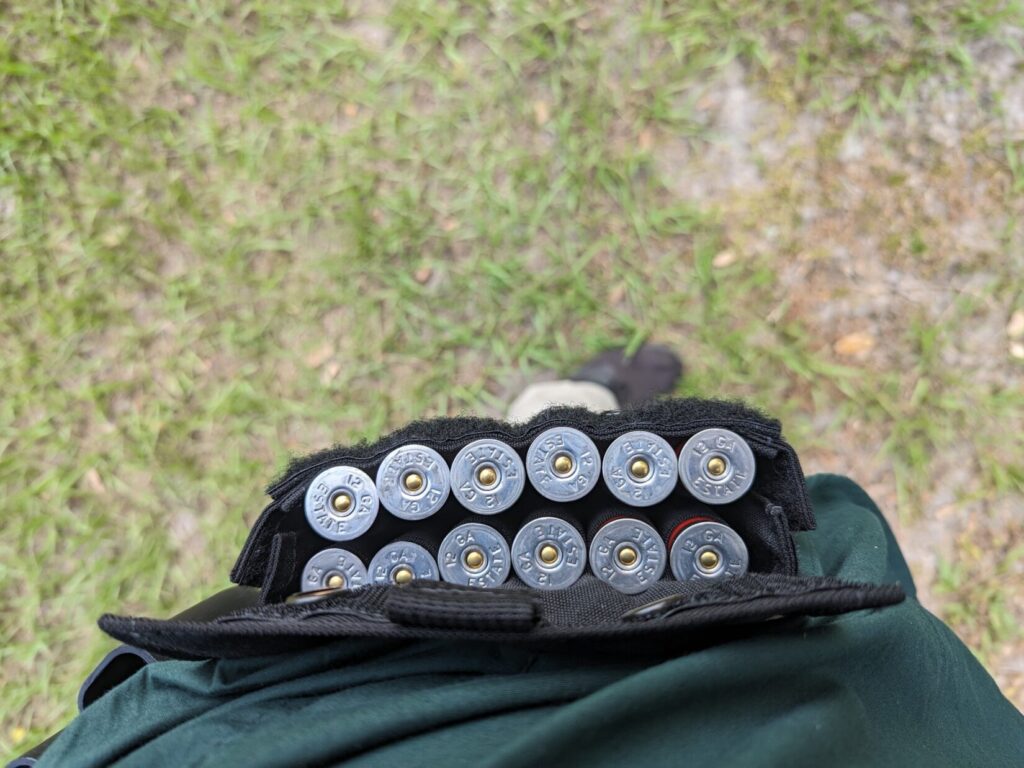 Tp11 shot shell pouch, belt view