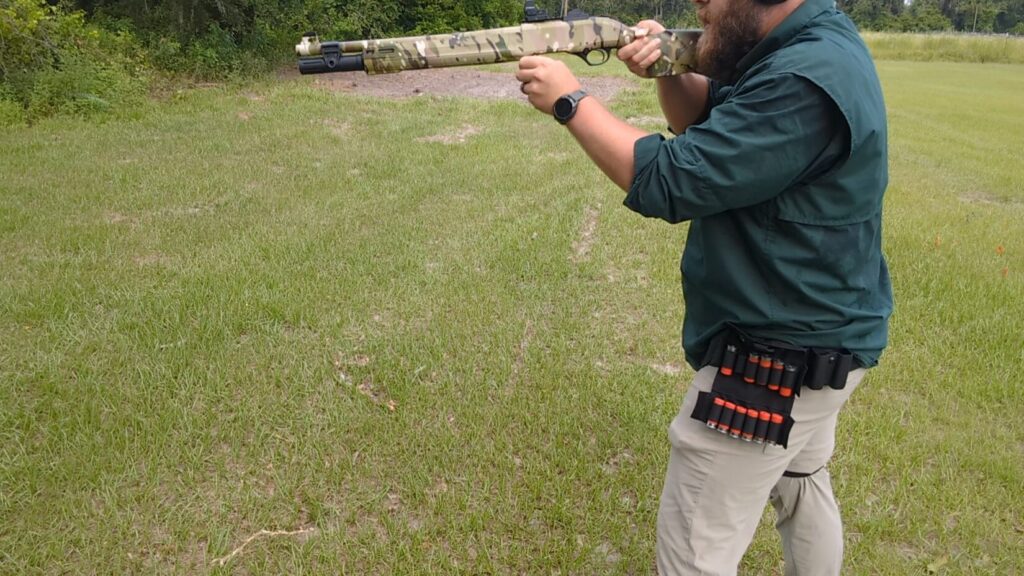 Tube loading shotgun