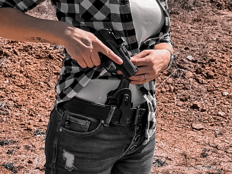 Conceal carry with Safariland Species holster.