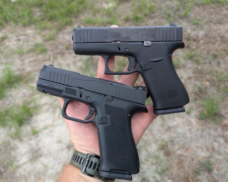 g43x and dagger micro in hand