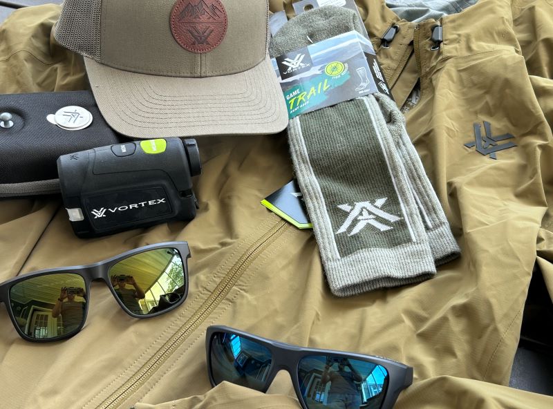 Vortex clothing and gear.