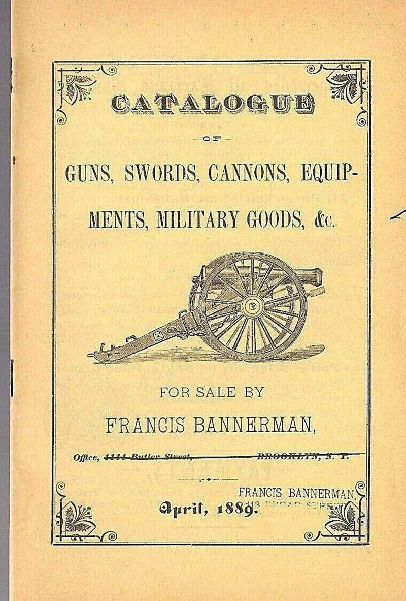 Bannerman Catalog Cover