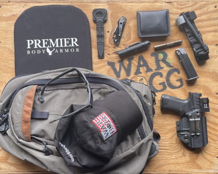 Pictured is the equipment used by Rick Hogg of War HOGG Tactical for his everyday carry