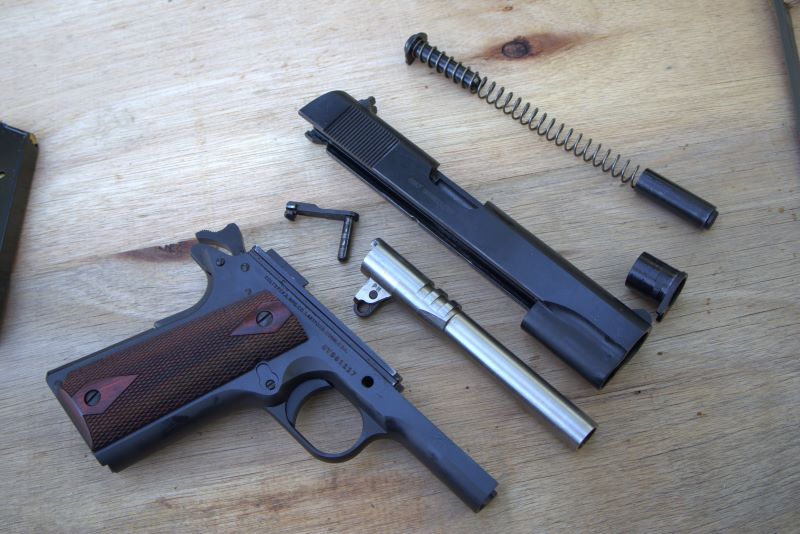 1911 full disassembled