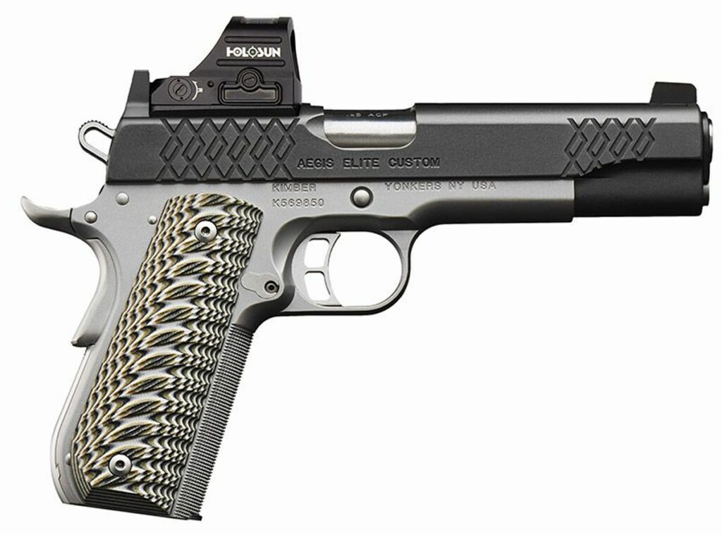 Kimber Aegis Elite Custom 1911 pistol