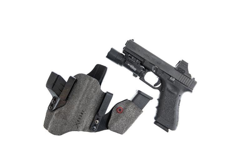 safariland incogx light bearing holster with glock 17 MOS