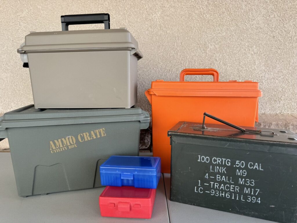 There are a many options for long term ammunition storage. Here are a few.