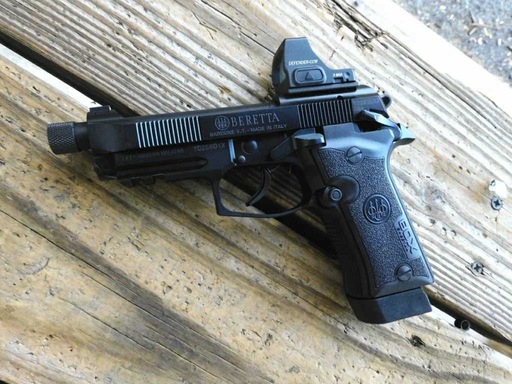 Beretta 80X Cheetah tactical pistol