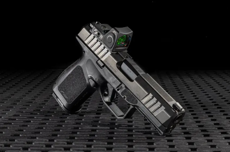 rost martin rm1c pistol with red dot optic