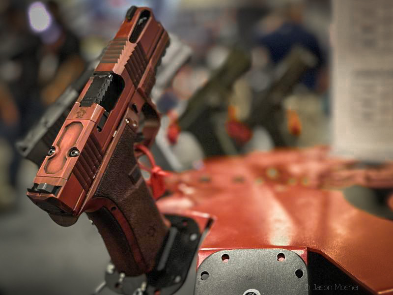 Black Rain Front Line handgun. Glock clones at SHOT Show 2025