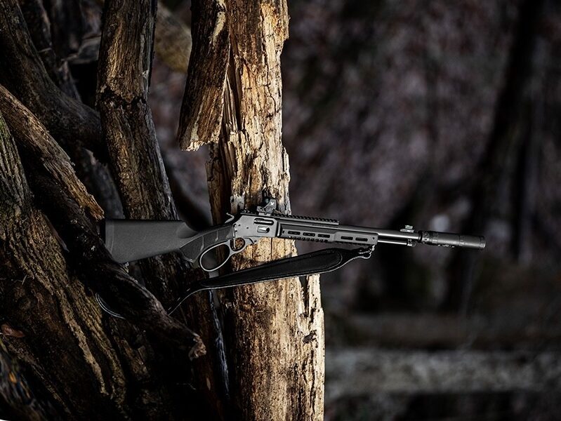 S&W's stealth hunter is a fine example of the modern twist of the lever gun.