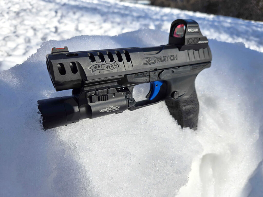 Walther Q5 with Surefire weaponlight