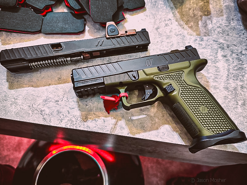 Zev OZ9v2 handgun. Glock clones at SHOT Show 2025