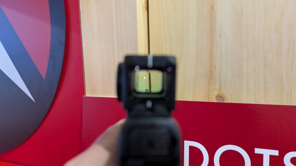 Burris enclosed red dot sight